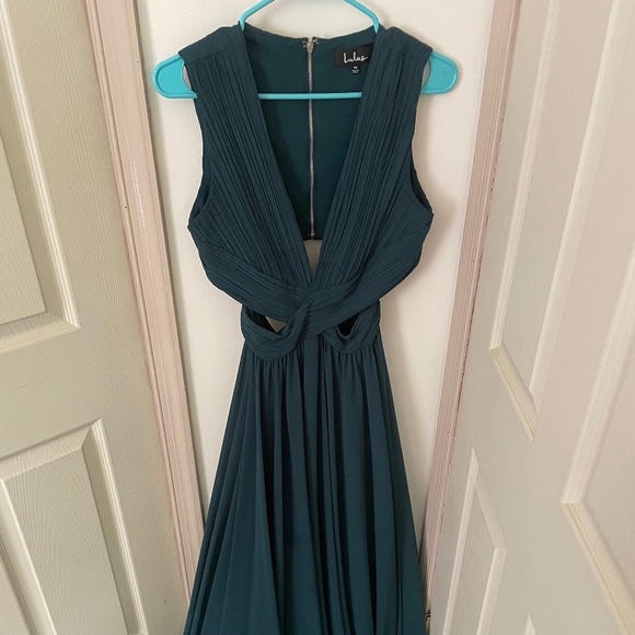 Dark Green Formal Dress - Picture 1 of 3